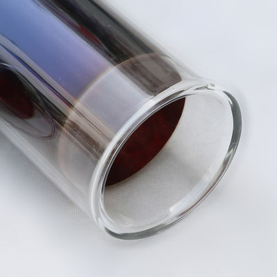 3.0 mm Spessore tubo di evacuazione solare in porcellana tubi a vuoto a tre alti 137x610 mm