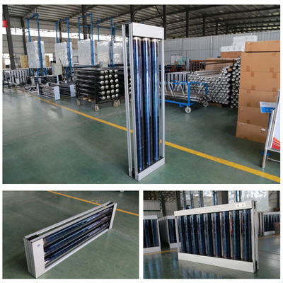 Risparmio energetico 137*850*7pcs vetro borosilicato 3.3 tubo a vuoto scaldabagno solare senza serbatoio