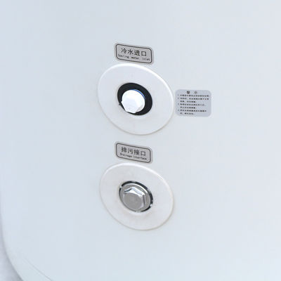Serbatoio di pompa di calore a sorgente d'aria 500 mm Dia 150L Serbatoio tampone di pompa di calore aria-acqua con bobina esterna